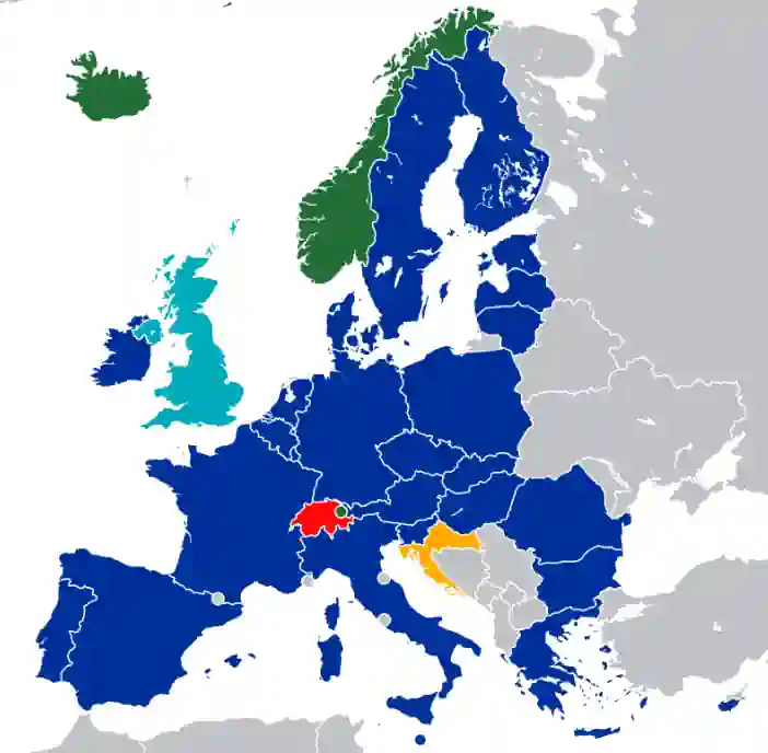 Is Montenegro in the EU EEA?