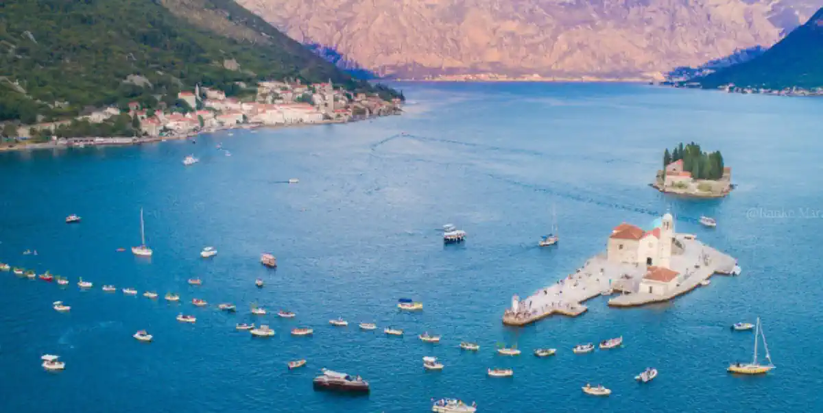 Perast Montenegro lady of our rocks fasinada