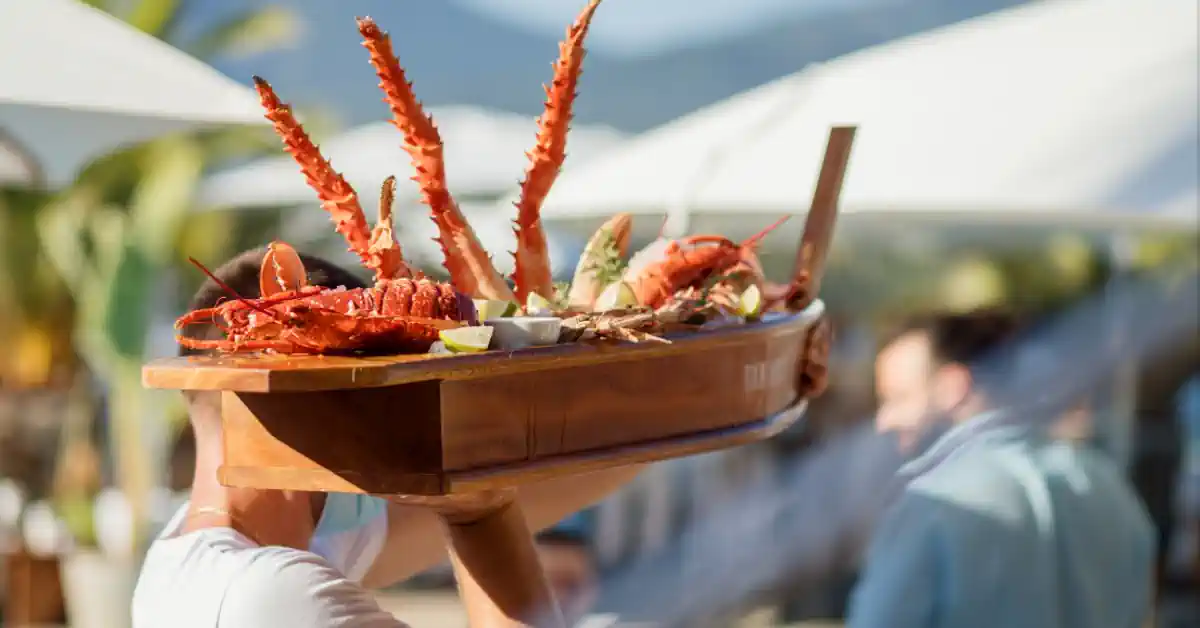 Nikki Beach Montenegro lobster