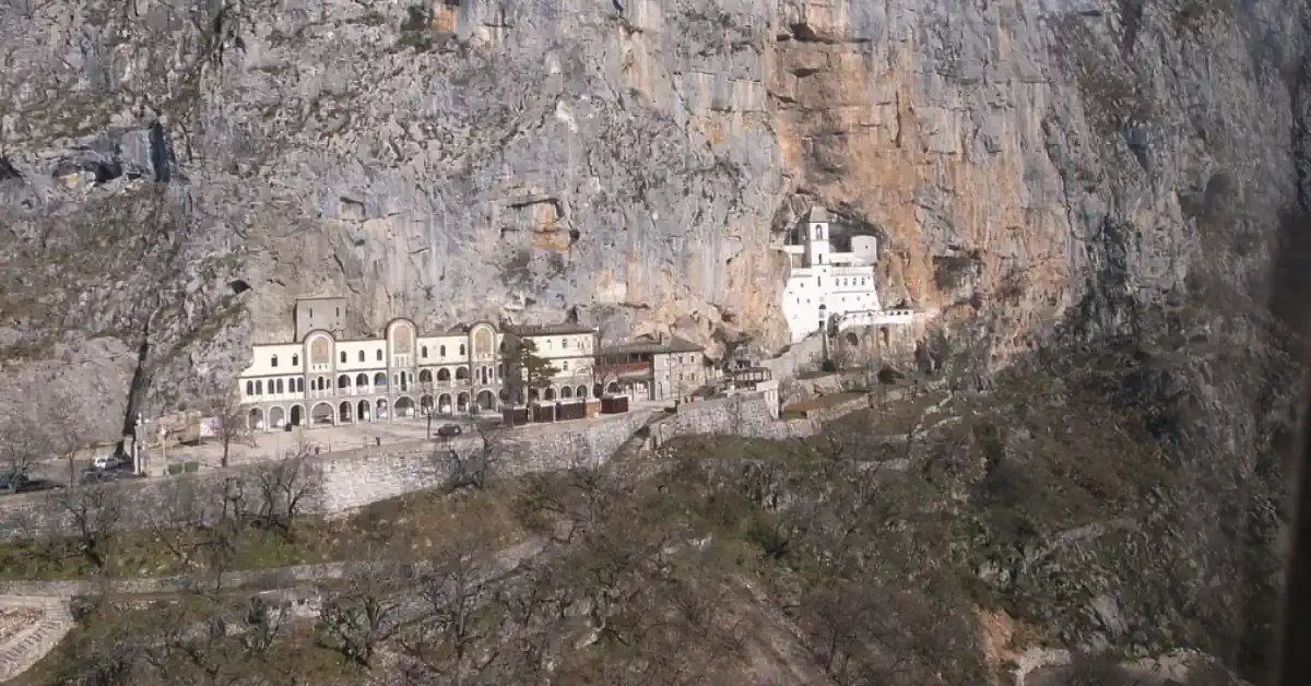 Ostrog Monastery Montenegro upper church