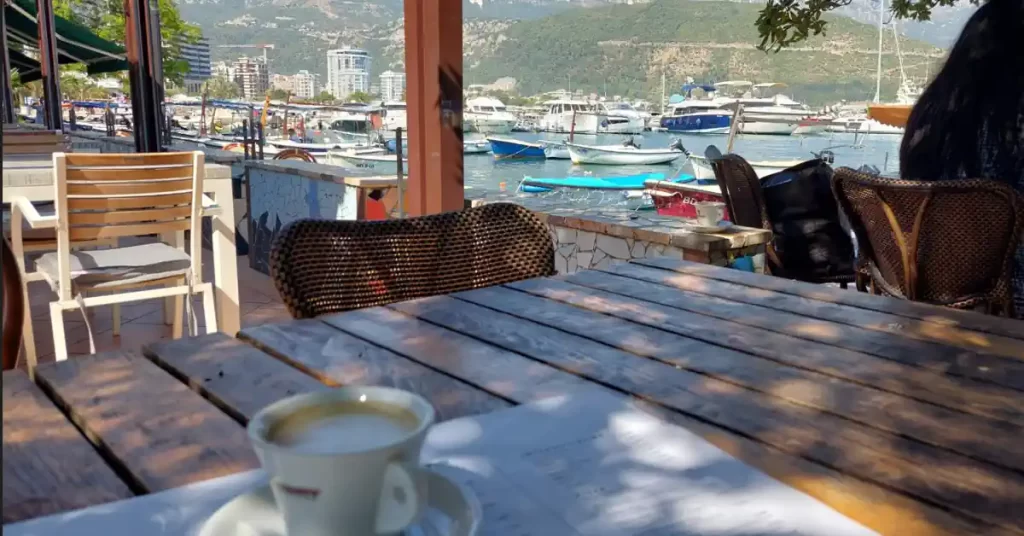 Budva Cafe Old Town Walls