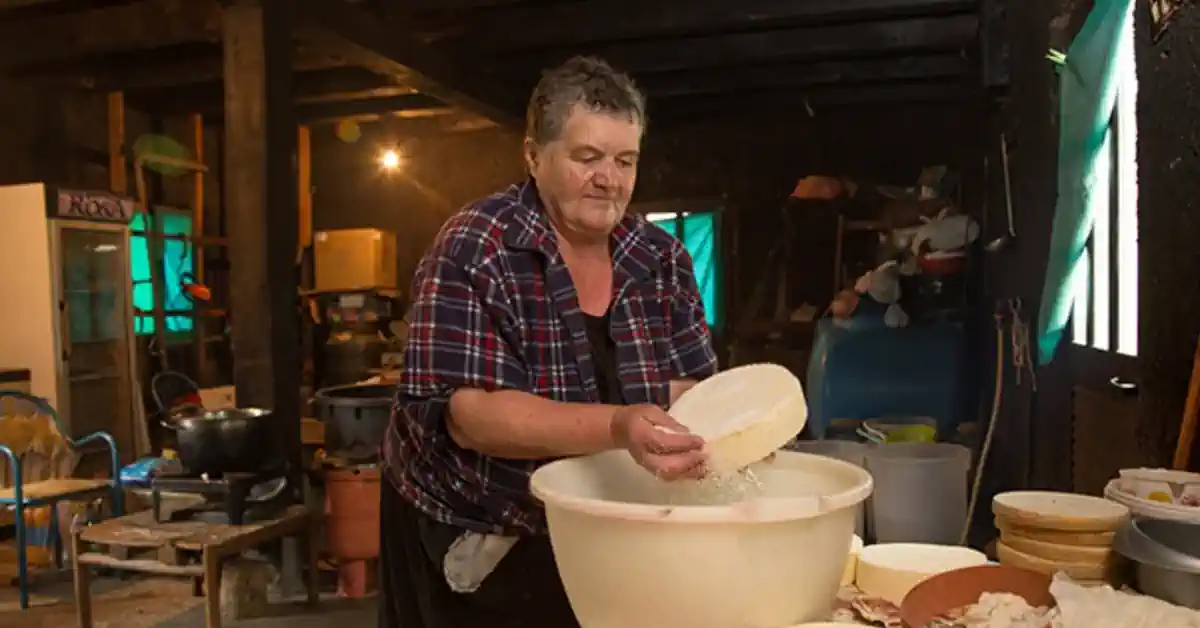 Njegusi Cheese Production