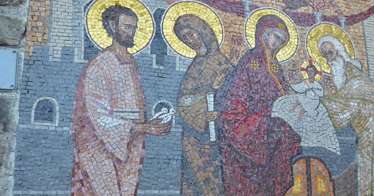 Ostrog Monastery Mosaic