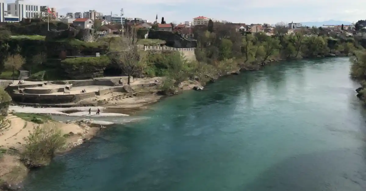 Podgorica Ribnica River and Fortress