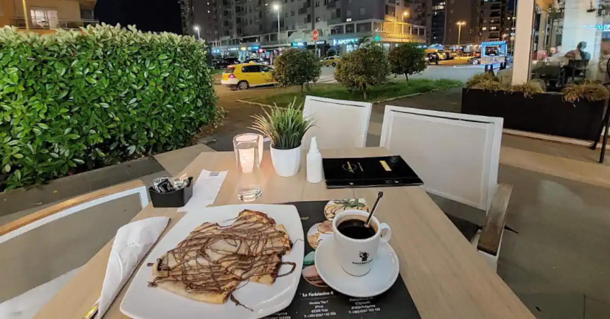 Podgorica cafes at night