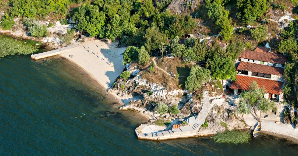 Skadar Lake Pjesacac Beach