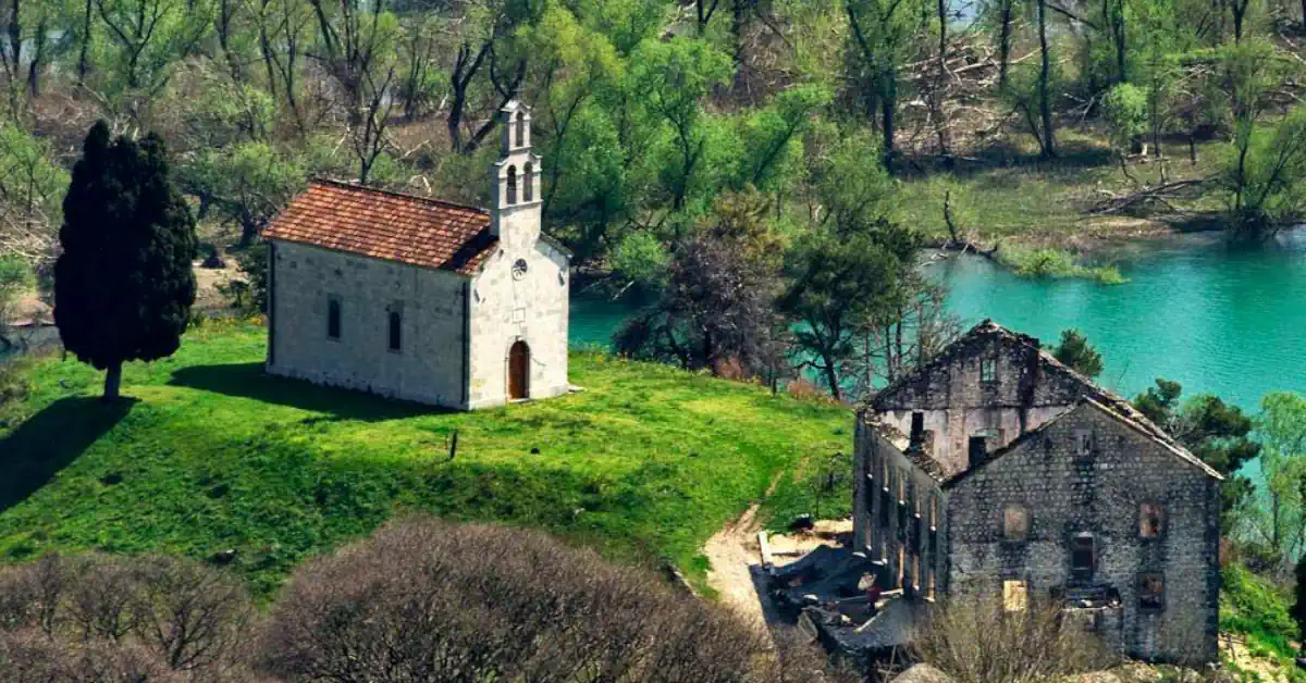 Skadar Lake Vranjina Monastery