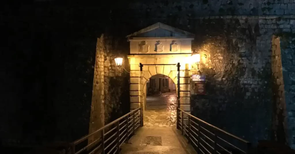Kotor Old Town Northern Gate Night
