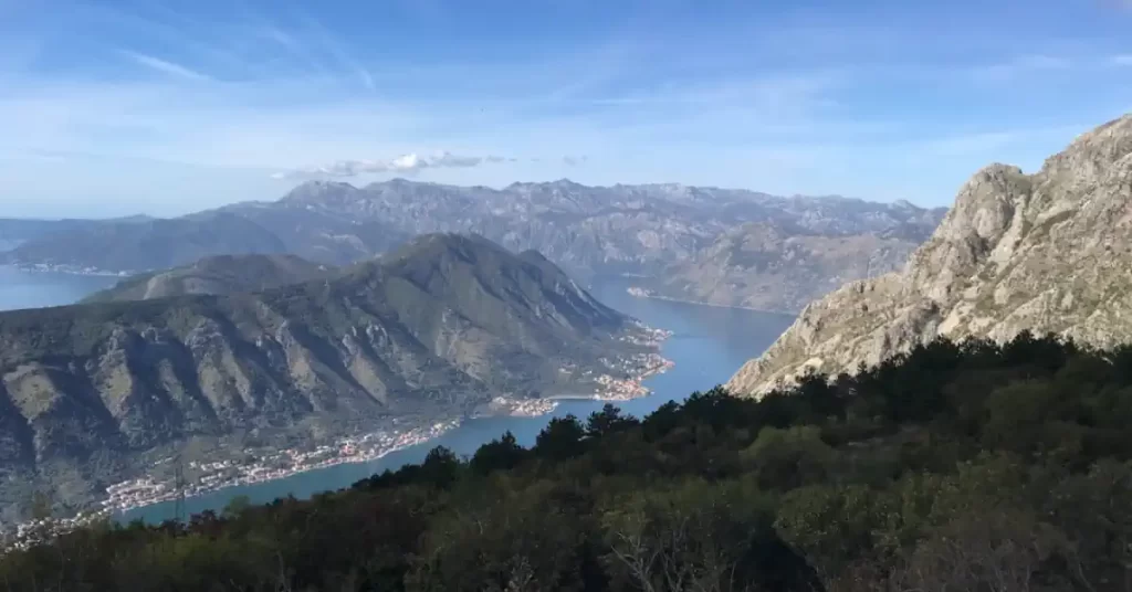 Ladder of Kotor Top of the trail