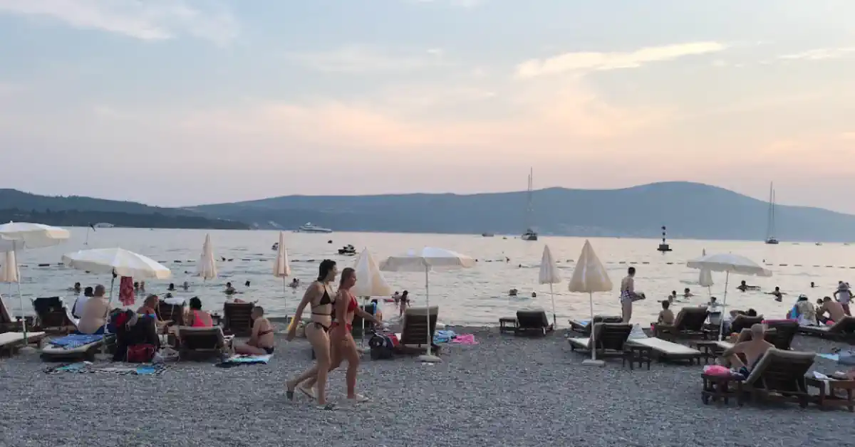 Best Beaches in Tivat, Belane Beach